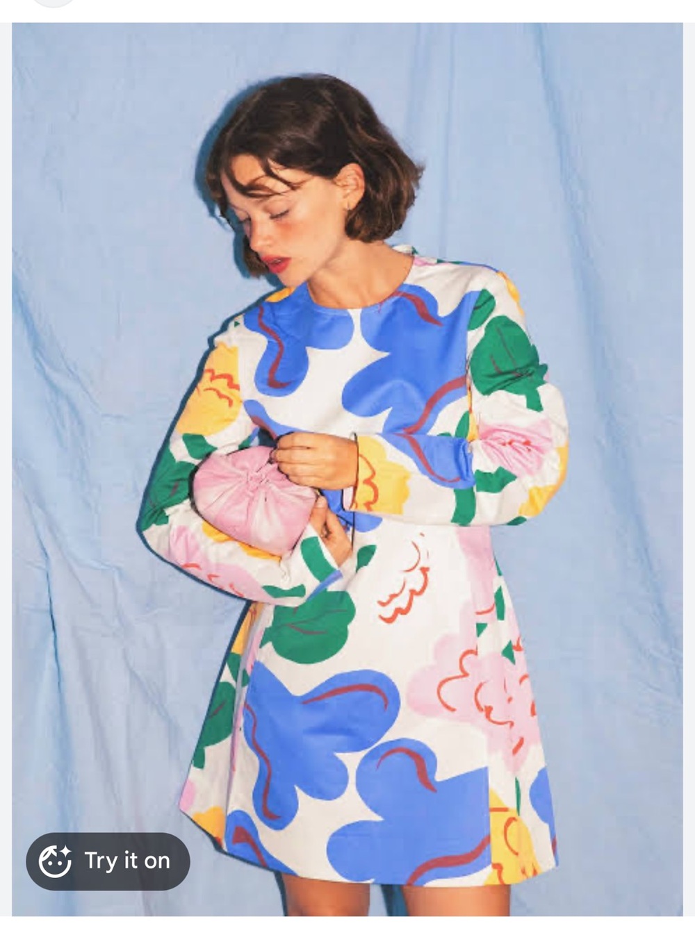 Marimekko Iloinen Kukasta Kukkaan Dress Sz US 36